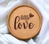 Pink Little Love SVG with Hearts SVG